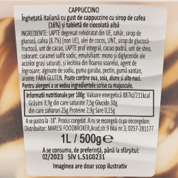 Înghețată cappuccino 500g