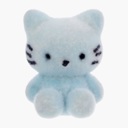 Mărțișor broșă pentru copii, pisicuță albastră