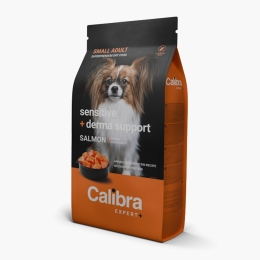Hrană uscată pentru câini adulți de talie mică Expert Sensitive & Derma Support, cu somon, 1.5kg