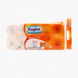 Hârtie igienică Peach 10 role, 3 straturi