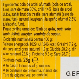 Amestec de condimente pentru bbq și grill picant mediu 25g