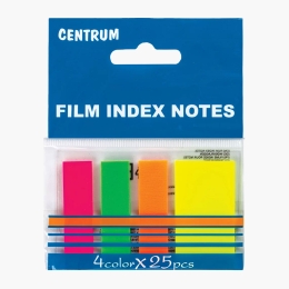 Notițe adezive, 4 culori neon