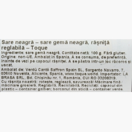 Râșniță sare neagră 100g