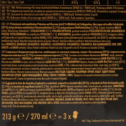 Înghețată de fistic cu ciocolată albă și napolitană, 3x71g