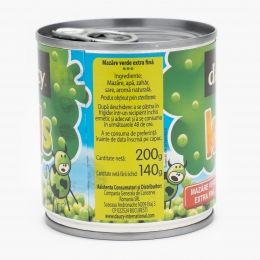 Mazăre verde extra fină 200g