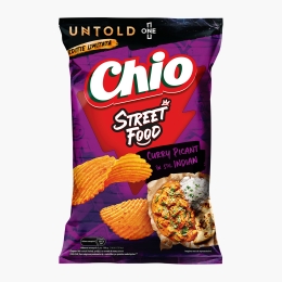 Chips cu aromă de curry picant în stil indian 120g