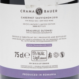 Vin roșu sec Cabernet Sauvignon 0.75l