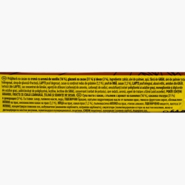 Prăjitură cu cacao cu umplutură de vanilie și glazură de cacao 64g