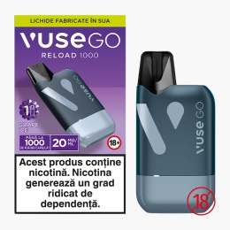 Țigară electronică Reload 1000 Grape Ice 20mg/ml