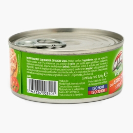 Pastă vegetală tartinabilă cu ardei gras 120g