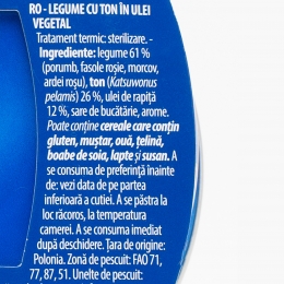 Salată de ton Mexicană 160g