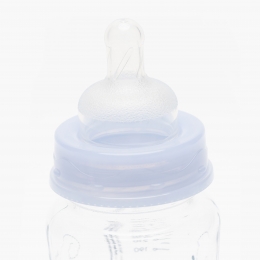 Biberon sticlă gât larg, 0-24 luni, 240ml 