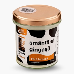 Smântână gingașă fără lactoză, 18% grăsime, 300g