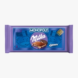 Ciocolată cu lapte umplută cu cremă și biscuiți Oreo 100g