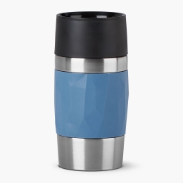 Cană termos călătorie Travel Mug Compact, 0.3l, albastru