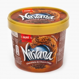Înghețată de ciocolată cu sirop de ciocolată 130g