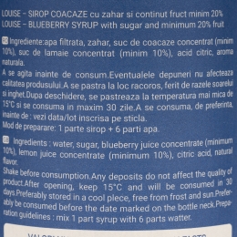 Sirop de coacăze 0.7l