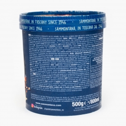 Înghețată cu aromă de vanilie și cremă cu caramel sărat 500g