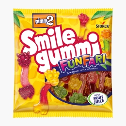 Bomboane gumate Smile gummi Funfari 90g