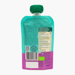 Piure ecologic de mere, banane, ananas și cocos, 12+ luni, 100g