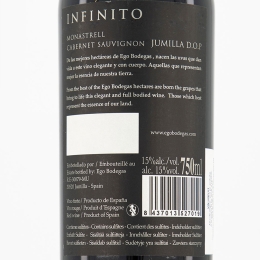 Vin roșu sec Infinito, 15%, 750ml