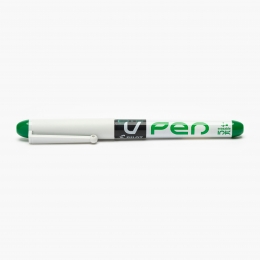 Stilou V-Pen Erasable, vârf mediu, verde