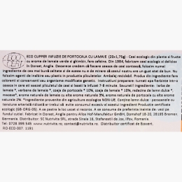 Ceai eco portocale și lămâie 20 plicuri