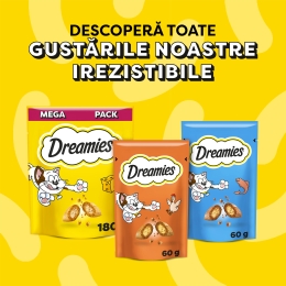 Recompense pentru pisici, 4x10g, Creamy Somon 