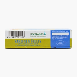 Sardine fără oase, în ulei de măsline eco, 120g