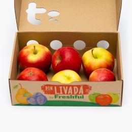 Mere Idared de Voinești minim, calitatea 2, 1kg