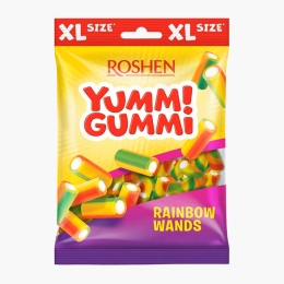 Jeleuri Yummi Gummi Rainbow Wands 165g