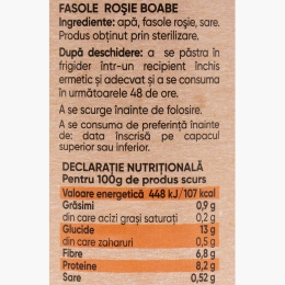 Fasole roșie 400g