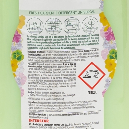 Detergent universal pentru pardoseli Ultra Fresh Garden 1.5l