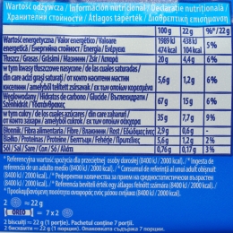 Biscuiți cu cacao și cremă cu căpșune Strawberry Cheesecake 154g