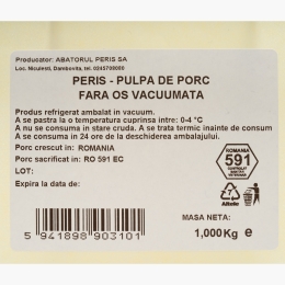 Pulpă de porc, fără os 1kg