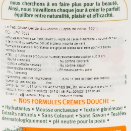 Gel de duș lapte de caise 750ml