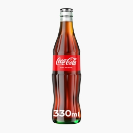 Băutură carbogazoasă cola sticlă 330ml