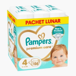 Scutece Premium Care XXL Box, mărimea 4, 9-14kg, 156 buc