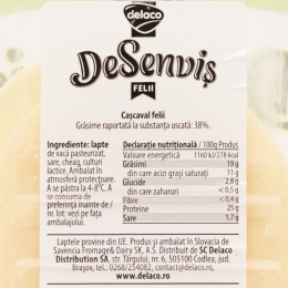 Cașcaval DeSenviș felii 100g 