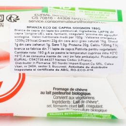 Brânză eco de capră 180g
