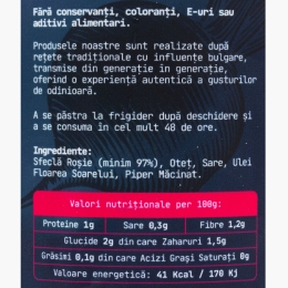 Salată de sfeclă roșie 314g