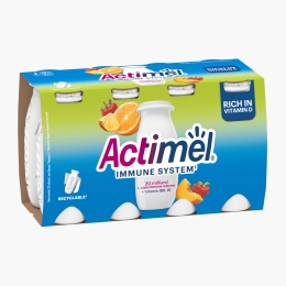 Iaurt de băut multifruct cu vitamine 8x100g
