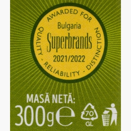 Ajvar cu ardei capia copți, fără adaos de zahăr, 300g