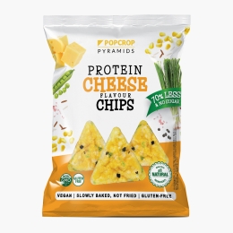 Chipsuri cu proteină de mazăre și aromă de brânză și ceapă, fără gluten 60g