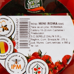 Roșii cherry prunișoare România 500g