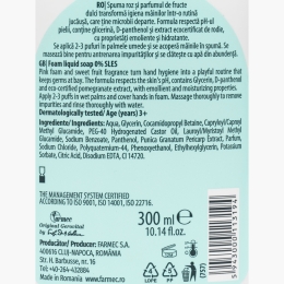 Săpun lichid spumă pentru copii Berry Party 3+ ani, 300ml