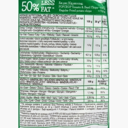 Chipsuri cu proteină de mazăre și aromă de roșii și busuioc, fără gluten 60g