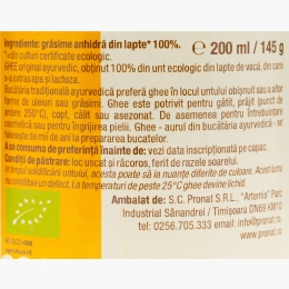 Unt ghee eco 200ml (145g)