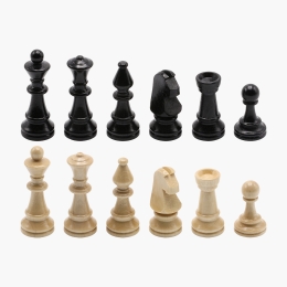 Joc Șah & Table, 38cm, negru