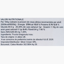 Fructul dragonului roșu deshidratat 100g